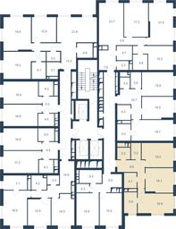 2-BD Apartment Sale, 71.6 sq. m. at Intonatsiya, Schukinskaya Street, 7/9с7, Moscow, Russia #2