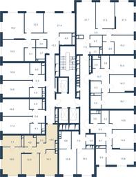 2-BD Apartment Sale, 74平方米 at Intonatsiya, Schukinskaya Street, 7/9с7, Moscow, Russia #2