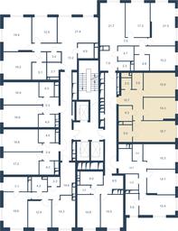 2-BD Apartment Sale, 75平方米 at Intonatsiya, Schukinskaya Street, 7/9с7, Moscow, Russia #2 2-BD Apartment Sale, 75平方米 at Intonatsiya, Schukinskaya Street, 7/9с7, Moscow, Russia #2