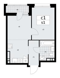 1-BD Apartment Sale, 35.9平方米 at Dzen-Kvartaly, ulitsa Aleksandry Monakhovoy, 2/3, Sosenskoye Settlement, Moscow, Russia #2 1-BD Apartment Sale, 35.9平方米 at Dzen-Kvartaly, ulitsa Aleksandry Monakhovoy, 2/3, Sosenskoye Settlement, Moscow, Russia #2