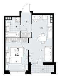 1-BD Apartment Sale, 36.2 sq. m. at Dzen-Kvartaly, ulitsa Aleksandry Monakhovoy, 2/3, Sosenskoye Settlement, Moscow, Russia #2 1-BD Apartment Sale, 36.2 sq. m. at Dzen-Kvartaly, ulitsa Aleksandry Monakhovoy, 2/3, Sosenskoye Settlement, Moscow, Russia #2
