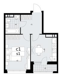 Apartment Sale, 35.6 sq. m. at Dzen-Kvartaly, ulitsa Aleksandry Monakhovoy, 2/3, Sosenskoye Settlement, Moscow, Russia #2 Apartment Sale, 35.6 sq. m. at Dzen-Kvartaly, ulitsa Aleksandry Monakhovoy, 2/3, Sosenskoye Settlement, Moscow, Russia #2