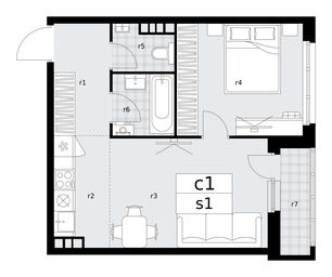 1-BD Apartment Sale, 42平方米 at Dzen-Kvartaly, ulitsa Aleksandry Monakhovoy, 2/3, Sosenskoye Settlement, Moscow, Russia #2 1-BD Apartment Sale, 42平方米 at Dzen-Kvartaly, ulitsa Aleksandry Monakhovoy, 2/3, Sosenskoye Settlement, Moscow, Russia #2