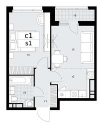 1-BD Apartment Sale, 39.8 sq. m. at Dzen-Kvartaly, ulitsa Aleksandry Monakhovoy, 2/3, Sosenskoye Settlement, Moscow, Russia #2 1-BD Apartment Sale, 39.8 sq. m. at Dzen-Kvartaly, ulitsa Aleksandry Monakhovoy, 2/3, Sosenskoye Settlement, Moscow, Russia #2