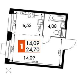 Apartment Sale, 24.7 sq. m. at Dvizhenie. Govorovo, Центральная улица, 47, деревня Говорово, поселение Московский, Москва, Россия #2 Apartment Sale, 24.7 sq. m. at Dvizhenie. Govorovo, Центральная улица, 47, деревня Говорово, поселение Московский, Москва, Россия #2