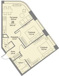 1-BD Apartment Sale, 39.3平方米 at Stories, zhiloy kompleks Storis na Mosfilmovskoy, kvartal Kinematograficheskiy, Moscow, Russia #2 1-BD Apartment Sale, 39.3平方米 at Stories, zhiloy kompleks Storis na Mosfilmovskoy, kvartal Kinematograficheskiy, Moscow, Russia #2