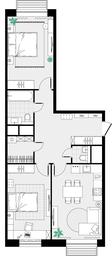 2-BD Apartment Sale, 70.13平方米 at Novograd Pavlino, Kosinskoye shosse, 2, Novoye Pavlino Microdistrict, Balashikha, Moscow Region, Russia #2 2-BD Apartment Sale, 70.13平方米 at Novograd Pavlino, Kosinskoye shosse, 2, Novoye Pavlino Microdistrict, Balashikha, Moscow Region, Russia #2