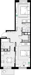 Продажа 1-комн. квартиры, 58,1 м² в ЖК «Цветочные Поляны», квартал № 23, поселение Филимонковское, Москва, Россия #3