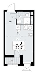 Apartment Sale, 22.7平方米 at Buninskie Kvartaly, Akademika Semyonova Street, 22, Moscow, Russia #2 Apartment Sale, 22.7平方米 at Buninskie Kvartaly, Akademika Semyonova Street, 22, Moscow, Russia #2