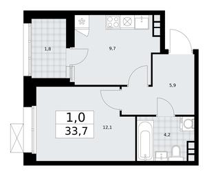 Apartment Sale, 33.7 sq. m. at Buninskie Kvartaly, Akademika Semyonova Street, 22, Moscow, Russia #2 Apartment Sale, 33.7 sq. m. at Buninskie Kvartaly, Akademika Semyonova Street, 22, Moscow, Russia #2