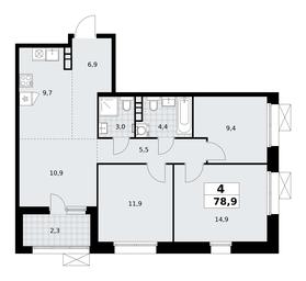 3-BD Apartment Sale, 78.9平方米 at Buninskie Kvartaly, Akademika Semyonova Street, 22, Moscow, Russia #3 3-BD Apartment Sale, 78.9平方米 at Buninskie Kvartaly, Akademika Semyonova Street, 22, Moscow, Russia #3