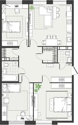 3-BD Apartment Sale, 94.9 sq. m. at Eko Bunino, prospekt Kuprina, 34к1, Sosenskoye Settlement, Moscow, Russia #2 3-BD Apartment Sale, 94.9 sq. m. at Eko Bunino, prospekt Kuprina, 34к1, Sosenskoye Settlement, Moscow, Russia #2