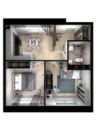 Продажа 1-комн. квартиры, 39,35 м² в ЖК «Цветочные Поляны Сити», квартал № 165, поселение Филимонковское, Москва, Россия #3