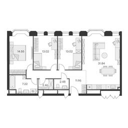 3-BD Apartment Sale, 96.9 sq. m. at Aura Belorusskaya, 1st Yamskogo Polya Street, 28с3, Moscow, Russia #3 3-BD Apartment Sale, 96.9 sq. m. at Aura Belorusskaya, 1st Yamskogo Polya Street, 28с3, Moscow, Russia #3