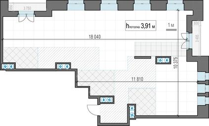 1-BD Apartment Sale, 124.3平方米 at Chistye Prudy, Potapovsky Lane, 5с4, Moscow, Russia #4