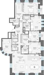 2-BD Apartment Sale, 179.5 sq. m. at Chistye Prudy, Potapovsky Lane, 5с4, Moscow, Russia #2 2-BD Apartment Sale, 179.5 sq. m. at Chistye Prudy, Potapovsky Lane, 5с4, Moscow, Russia #2