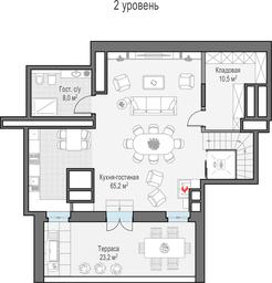 3-BD Apartment Sale, 242.9 sq. m. at Chistye Prudy, Potapovsky Lane, 5с4, Moscow, Russia #4