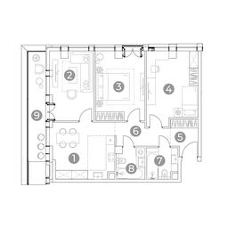 3-BD Apartment Sale, 85.7平方米 at Emotion, 2nd Silikatny Drive, 8, Moscow, Russia #2 3-BD Apartment Sale, 85.7平方米 at Emotion, 2nd Silikatny Drive, 8, Moscow, Russia #2