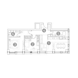 2-BD Apartment Sale, 71 sq. m. at Emotion, 2nd Silikatny Drive, 8, Moscow, Russia #2 2-BD Apartment Sale, 71 sq. m. at Emotion, 2nd Silikatny Drive, 8, Moscow, Russia #2