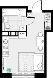 Apartment Sale, 23 sq. m. at Tsvetochnye Poliany, kvartal № 23, Filimonkovskoye Municipal Formation, Moscow, Russia #4