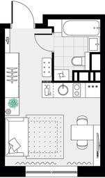 Apartment Sale, 21 sq. m. at Tsvetochnye Poliany, kvartal № 23, Filimonkovskoye Municipal Formation, Moscow, Russia #4