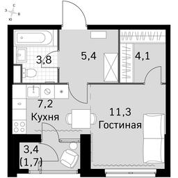 Apartment Sale, 33.5 sq. m. at Sky Garden, Stroitelny Drive, 9с6, Moscow, Russia #2 Apartment Sale, 33.5 sq. m. at Sky Garden, Stroitelny Drive, 9с6, Moscow, Russia #2