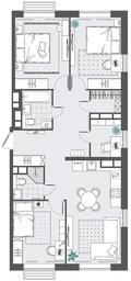 3-BD Apartment Sale, 80.93 sq. m. at Kvartal Rumyantsevo, ulitsa Admirala Kornilova, с1, Mosrentgen Settlement, Moscow, Russia #2 3-BD Apartment Sale, 80.93 sq. m. at Kvartal Rumyantsevo, ulitsa Admirala Kornilova, с1, Mosrentgen Settlement, Moscow, Russia #2