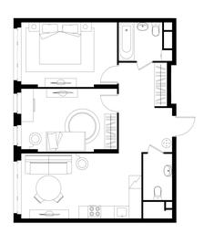 2-BD Apartment Sale, 63.7 sq. m. at Peredelkino Blizhnee, Korneya Chukovskogo Street, 1, Vnukovskoye Settlement, Moscow, Russia #2 2-BD Apartment Sale, 63.7 sq. m. at Peredelkino Blizhnee, Korneya Chukovskogo Street, 1, Vnukovskoye Settlement, Moscow, Russia #2