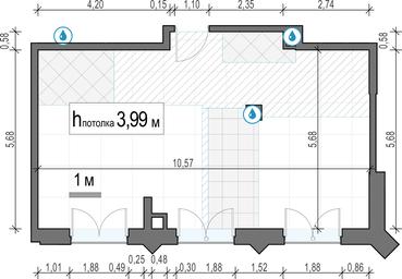 1-BD Apartment Sale, 60.6平方米 at Dostizhenie, Akademika Korolyova Street, 21, Moscow, Russia #4
