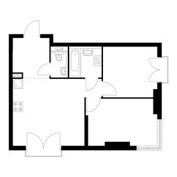 2-BD Apartment Sale, 50 sq. m. at Holland Park, Volokolamskoye Highway, 71/13к1, Moscow, Russia #3 2-BD Apartment Sale, 50 sq. m. at Holland Park, Volokolamskoye Highway, 71/13к1, Moscow, Russia #3
