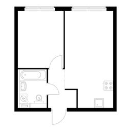 1-BD Apartment Sale, 36.9平方米 at Holland Park, Volokolamskoye Highway, 71/13к1, Moscow, Russia #3 1-BD Apartment Sale, 36.9平方米 at Holland Park, Volokolamskoye Highway, 71/13к1, Moscow, Russia #3