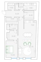 Продажа 1-комн. квартиры, 72,1 м² в ЖК «Клубный дом Дуо (Duo)», Софийская набережная, 34с3, Москва, Россия #3 Продажа 1-комн. квартиры, 72,1 м² в ЖК «Клубный дом Дуо (Duo)», Софийская набережная, 34с3, Москва, Россия #3