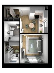 Apartment Sale, 28.98平方米 at Tsvetochnye Polyany City, kvartal № 165, Filimonkovskoye Municipal Formation, Moscow, Russia #3 Apartment Sale, 28.98平方米 at Tsvetochnye Polyany City, kvartal № 165, Filimonkovskoye Municipal Formation, Moscow, Russia #3