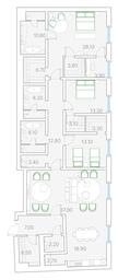 1-BD Apartment Sale, 118.3 sq. m. at Duo House, Sofiyskaya Embankment, 34с3, Moscow, Russia #3