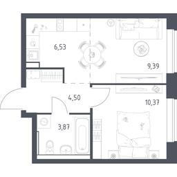 Apartment Sale, 34.66平方米 at Egorovo Park, 1-y kvartal, posyolok Zhilino-1, Lubertsy City District, Moscow Region, Russia #4