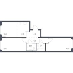 Продажа 1-комн. квартиры, 59,64 м² в ЖК «Егорово Парк», 1-й квартал, посёлок Жилино-1, городской округ Люберцы, Московская область, Россия #2 Продажа 1-комн. квартиры, 59,64 м² в ЖК «Егорово Парк», 1-й квартал, посёлок Жилино-1, городской округ Люберцы, Московская область, Россия #2