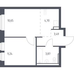 Продажа квартиры, 31,95 м² в ЖК «Егорово Парк», 1-й квартал, посёлок Жилино-1, городской округ Люберцы, Московская область, Россия #2