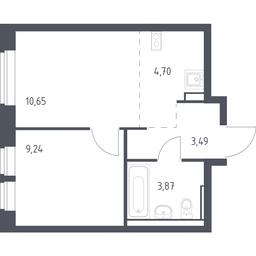 Продажа квартиры, 31,95 м² в ЖК «Егорово Парк», 1-й квартал, посёлок Жилино-1, городской округ Люберцы, Московская область, Россия #3
