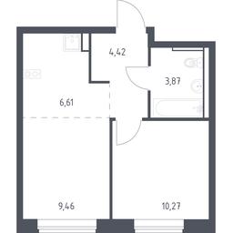 Продажа квартиры, 34,63 м² в ЖК «Егорово Парк», 1-й квартал, посёлок Жилино-1, городской округ Люберцы, Московская область, Россия #2 Продажа квартиры, 34,63 м² в ЖК «Егорово Парк», 1-й квартал, посёлок Жилино-1, городской округ Люберцы, Московская область, Россия #2