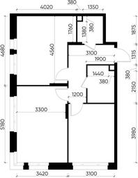 2-BD Apartment Sale, 61.5 sq. m. at Peredelkino Blizhnee, Korneya Chukovskogo Street, 1, Vnukovskoye Settlement, Moscow, Russia #3 2-BD Apartment Sale, 61.5 sq. m. at Peredelkino Blizhnee, Korneya Chukovskogo Street, 1, Vnukovskoye Settlement, Moscow, Russia #3