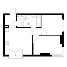 2-BD Apartment Sale, 53 sq. m. at Holland Park, Volokolamskoye Highway, 71/13к1, Moscow, Russia #2 2-BD Apartment Sale, 53 sq. m. at Holland Park, Volokolamskoye Highway, 71/13к1, Moscow, Russia #2