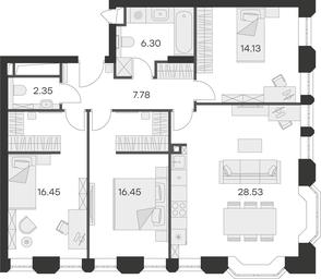 3-BD Apartment Sale, 91.1 sq. m. at Aura Belorusskaya, 1st Yamskogo Polya Street, 28с3, Moscow, Russia #2 3-BD Apartment Sale, 91.1 sq. m. at Aura Belorusskaya, 1st Yamskogo Polya Street, 28с3, Moscow, Russia #2
