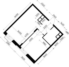 Apartment Sale, 42.7平方米 at Rezidentsii Skolkovo, Kashtanovaya ulitsa, 1, rabochiy posyolok Zarechye, Odintsovskiy City District, Moscow Region, Russia #3 Apartment Sale, 42.7平方米 at Rezidentsii Skolkovo, Kashtanovaya ulitsa, 1, rabochiy posyolok Zarechye, Odintsovskiy City District, Moscow Region, Russia #3