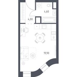 Apartment Sale, 35 sq. m. at Stremyannyj 2, Stremyanniy Lane, 2, Moscow, Russia #2
