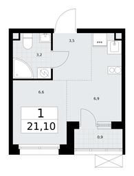 Apartment Sale, 21.1平方米 at Rodniye Kvartaly, Kvartal № 33, Marushkinskoye Settlement, Moscow, Russia #2 Apartment Sale, 21.1平方米 at Rodniye Kvartaly, Kvartal № 33, Marushkinskoye Settlement, Moscow, Russia #2