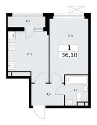 Apartment Sale, 36.1平方米 at Rodniye Kvartaly, Kvartal № 33, Marushkinskoye Settlement, Moscow, Russia #2 Apartment Sale, 36.1平方米 at Rodniye Kvartaly, Kvartal № 33, Marushkinskoye Settlement, Moscow, Russia #2