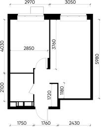 2-BD Apartment Sale, 37.04平方米 at Novograd Pavlino, Kosinskoye shosse, 2, Novoye Pavlino Microdistrict, Balashikha, Moscow Region, Russia #3 2-BD Apartment Sale, 37.04平方米 at Novograd Pavlino, Kosinskoye shosse, 2, Novoye Pavlino Microdistrict, Balashikha, Moscow Region, Russia #3