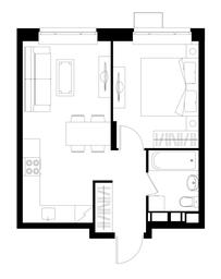 2-BD Apartment Sale, 37.13 sq. m. at Novograd Pavlino, Kosinskoye shosse, 2, Novoye Pavlino Microdistrict, Balashikha, Moscow Region, Russia #2 2-BD Apartment Sale, 37.13 sq. m. at Novograd Pavlino, Kosinskoye shosse, 2, Novoye Pavlino Microdistrict, Balashikha, Moscow Region, Russia #2