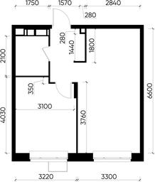 2-BD Apartment Sale, 41.72平方米 at Novograd Pavlino, Kosinskoye shosse, 2, Novoye Pavlino Microdistrict, Balashikha, Moscow Region, Russia #3 2-BD Apartment Sale, 41.72平方米 at Novograd Pavlino, Kosinskoye shosse, 2, Novoye Pavlino Microdistrict, Balashikha, Moscow Region, Russia #3
