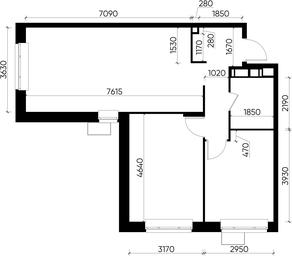 3-BD Apartment Sale, 63.24 sq. m. at Novograd Pavlino, Kosinskoye shosse, 2, Novoye Pavlino Microdistrict, Balashikha, Moscow Region, Russia #3 3-BD Apartment Sale, 63.24 sq. m. at Novograd Pavlino, Kosinskoye shosse, 2, Novoye Pavlino Microdistrict, Balashikha, Moscow Region, Russia #3